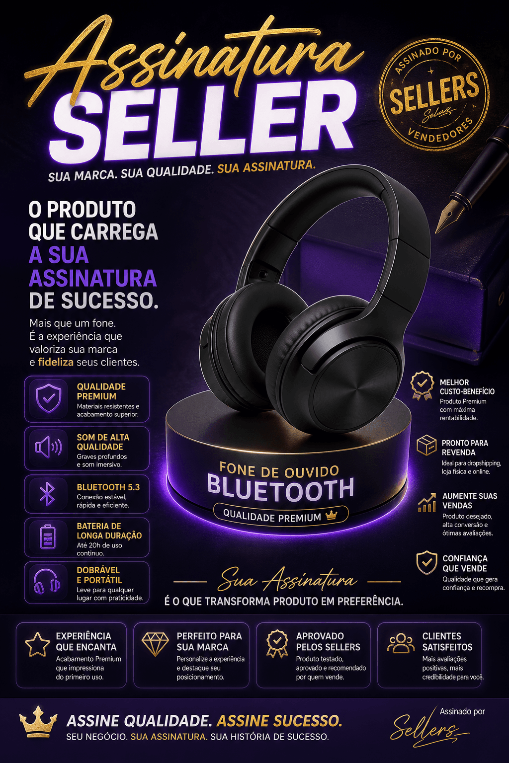 Fone Bluetooth Premium