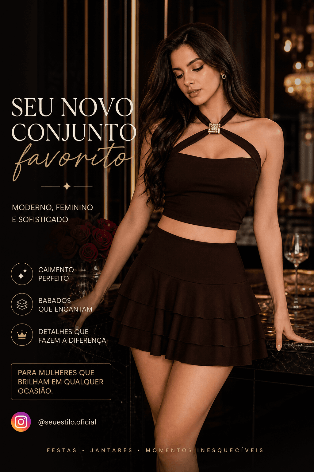 Conjunto Dark Premium